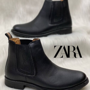 Zara chelsi boots Black