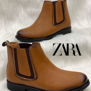 Zara chelsi boots Brown